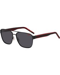BOSS - Hg 1298/S Oit/Ir Sunglasses Steel Pilot - Lyst
