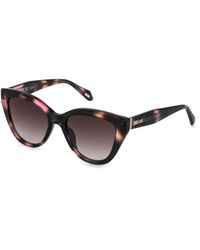 Just Cavalli - Sjc173 01Gq Sunglasses Acetate Butterfly Normal Nuanced - Lyst