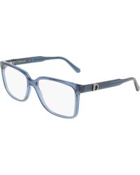 Ferragamo - Sf3043E 432 Optical Frames Squared Normal - Lyst