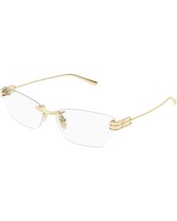 Balenciaga - Bb0490O 004 Optical Frames Metal Transparent Squared - Lyst
