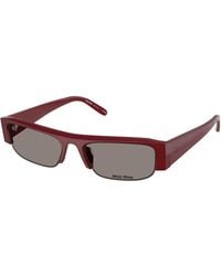Miu Miu - Mu B07S 21I80Q Sunglasses Acetate Squared Normal - Lyst