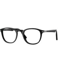 Persol - Po3143V 95 Optical Frames Acetate Transparent Round Normal - Lyst