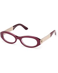 Guess - Gu50315 081 Optical Frames Acetate Round Normal - Lyst
