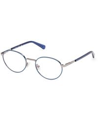 Guess - Gu50167 092 Optical Frames Metal Round Normal - Lyst