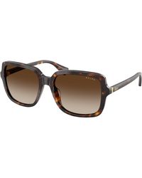 Ralph Lauren - Ra5333U 500313 Sunglasses Acetate Squared Normal Shaded - Lyst
