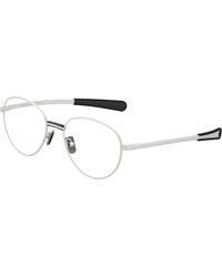 Moncler - Me1009 1004 Optical Frames Metal Transparent Round Normal - Lyst