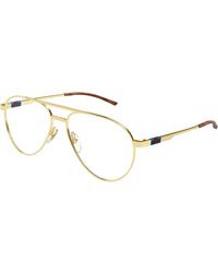Gucci - Gg1679O 002 Optical Frames Metal Transparent Pilot - Lyst