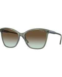 Vogue Eyewear - Vo5520S 3086E8 Sunglasses Nylon Butterfly Normal Shaded - Lyst