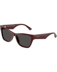 Jimmy Choo - Jc5024Hu 505787 Sunglasses Acetate Pillow Normal - Lyst