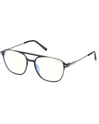Tom Ford - Ft5874-B 020 Optical Frames Injected Pilot Normal - Lyst