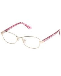 Guess - Gu50266 032 Optical Frames Metal Squared Normal - Lyst
