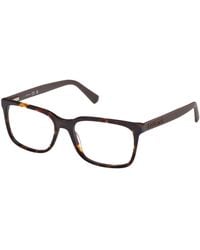 Guess - Gu50187 052 Optical Frames Acetate Squared Normal - Lyst
