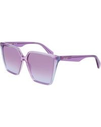 Liu Jo - Lj798S 518 Sunglasses Acetate Squared Normal Shaded - Lyst