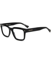 DSquared² - D2 0090 807 Optical Frames Plastic Squared - Lyst