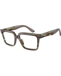 Giorgio Armani - Ar7230U L5918 Optical Frames Acetate Transparent Squared Normal - Lyst