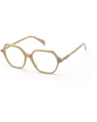 Blumarine - Vbm256 0Aga Optical Frames Acetate Geometric - Lyst