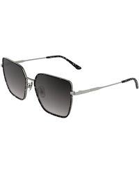 Calvin Klein - Ck25111S 025 Sunglasses Metal Smoke Butterfly Normal - Lyst