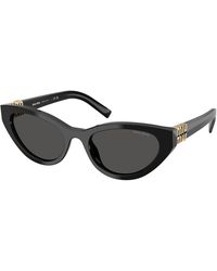 Miu Miu - Mu A04S 16K08Z Sunglasses Acetate Butterfly Normal - Lyst