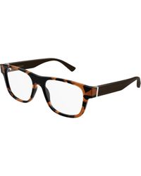 Gucci - Gg2086O 007 Optical Frames Injected Transparent Squared - Lyst