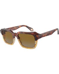 Giorgio Armani - Ar8194U 6034B2 Sunglasses Acetate Squared Normal Shaded - Lyst