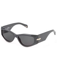 Police - Splr25E New Dawn 3 03Nn Sunglasses Acetate Smoke Geometric Normal - Lyst