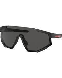 Prada Linea Rossa - Ps 04Ws Dg006F Sunglasses Nylon Pillow Normal - Lyst