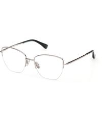 Max Mara - Mm5234 014 Optical Frames Metal Geometric Normal - Lyst