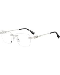 DSquared² - D2 0102 010 Optical Frames Metal Squared Normal - Lyst