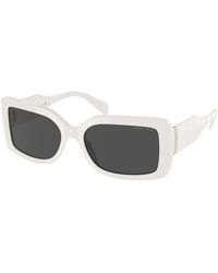 Michael Kors - Mk2165 Corfu 310087 Sunglasses Acetate Squared Normal - Lyst