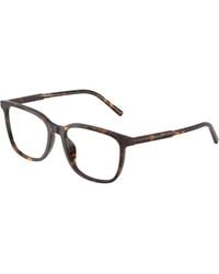 Dolce & Gabbana - Dg3445 502 Optical Frames Acetate Transparent Squared Normal - Lyst