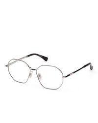 Max Mara - Mm5207 014 Optical Frames Metal Geometric Normal - Lyst