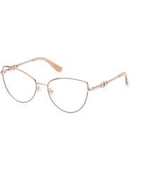Guess - Gu2954 059 Optical Frames Metal Cat Eye Normal - Lyst