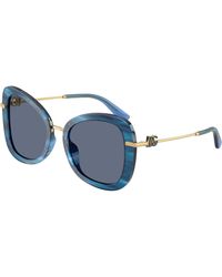 Dolce & Gabbana - Dg4535 347272 Sunglasses Acetate Butterfly Normal - Lyst