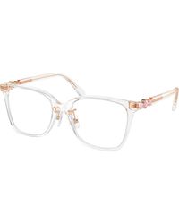 Swarovski - Sk2026D 1027 Optical Frames Acetate Geometric Normal - Lyst