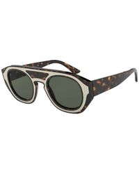 Giorgio Armani - Ar8135 502671 Sunglasses Plastic Squared Normal - Lyst