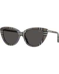 Burberry - Be4457 416687 Sunglasses Acetate Cat Eye Normal - Lyst