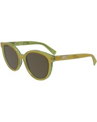 Longchamp - Lo773S 317 Sunglasses Acetate Round Normal - Lyst