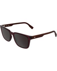 Lacoste - L6077S 601 Sunglasses Bio-Inject Squared Normal - Lyst