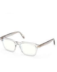 Tom Ford - Ft6032-B 020 Optical Frames Acetate Squared Normal - Lyst