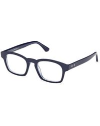 Web - We5460 092 Optical Frames Acetate Squared Normal - Lyst