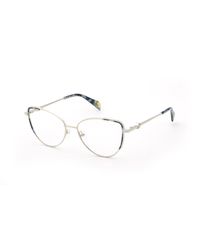 Blumarine - Vbm234 594 Optical Frames Metal Butterfly - Lyst