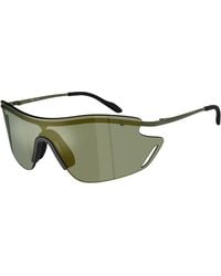 Moncler - Q72001 34496R Sunglasses Metal Geometric Mirror - Lyst