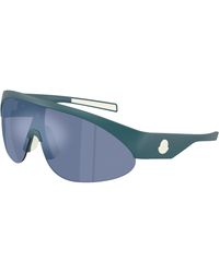 Moncler - Me8019U Myrr 50411U Sunglasses Injected Round Normal - Lyst