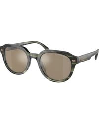 Michael Kors - Mk2216U Eger 39787I Sunglasses Acetate Round Normal Mirror - Lyst