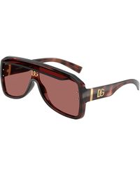 Dolce & Gabbana - Dg6205 347669 Sunglasses Injected Pilot Normal - Lyst
