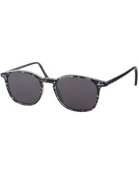 Italia Independent - 5704 Eyecare Camo/Fumo Outlet Sunglasses Acetate Smoke Round Polarized - Lyst