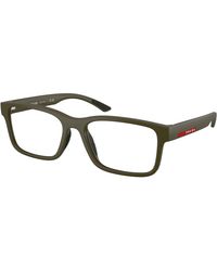 Prada Linea Rossa - Ps 01Rv 15X1O1 Optical Frames Injected Squared Normal - Lyst