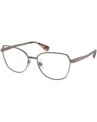 Ralph Lauren - Ra6058 9427 Optical Frames Metal Geometric Normal - Lyst