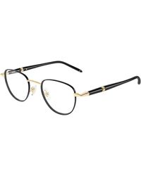 Montblanc - Mb0486O 001 Optical Frames Metal Transparent Round - Lyst