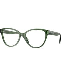 Versace - Ve3399U 5144 Optical Frames Acetate Transparent Cat Eye Normal - Lyst